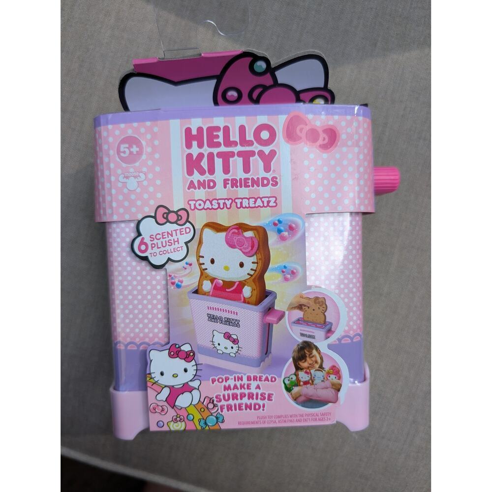 Hello Kitty and Friends Toasty Treatz Scented Plush Blind Bag - New!